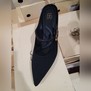 Cory & Land Black Pointed Toe Heels